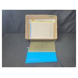 Office Supply Lot with Apple Wireless Keyboard, Mouse, Notepads, Tape, and More