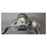 Pentax ME Super 35mm Film Camera Set with Lenses, Flash, and Case