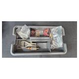 Craftsman Tool Box with Assorted Hand Tools and Hardware