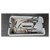 Craftsman Tool Box with Assorted Hand Tools and Hardware