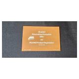 Plano Tackle Box with Vintage Catalogs and Fishing Accessories