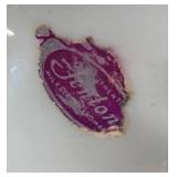 Set of 5 Fenton Hobnail Milk Glass Vases and Basket