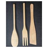 Vintage Cow-Themed Ceramic Kitchen Set with Utensils and Strawberry Timer