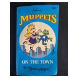 Vintage Pop Culture Collectibles Lot with Muppets Book, Glasses, Plush and Toys