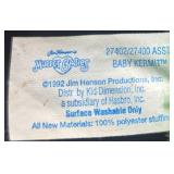 Vintage Pop Culture Collectibles Lot with Muppets Book, Glasses, Plush and Toys