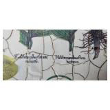 Home Decor Collection with Framed Porch Print, Faux Plants, Candle, and Figurines