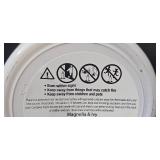 Home Decor Collection with Framed Porch Print, Faux Plants, Candle, and Figurines