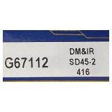 Athearn Genesis HO Scale DM&IR SD45-2 416 Locomotive Missabe