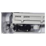 HO Scale Model Train Lot: Two Walthers Gold Line DMIR Cars and Athearn Miniature Train in Orig Box