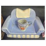 Vintage Miniature Porcelain and Wood Dollhouse Accessories Collection