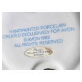 Collection of Avon and American Greetings Porcelain Figurines with Floral Accents