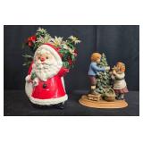 Vintage Christmas Figurines, Bells, Plates, and Decor Collection