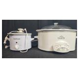 Rival Crock-Pot Smart-Pot Slow Cooker and Chefmate Mini Slow Cooker