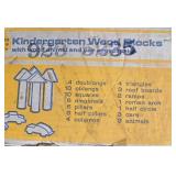 Playskool Kindergarten Wood Blocks Set with Accessories and Youth Baseball Glove