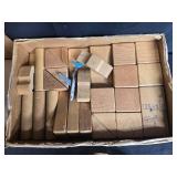 Playskool Kindergarten Wood Blocks Set with Accessories and Youth Baseball Glove