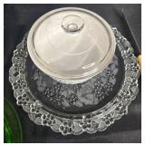 Kitchenware Set with Stainless Pot, Depression Glass Dishes (one Green), Ceramic Bakeware, and Utensils