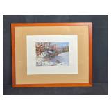 Bird Collector Plates and Framed 1983 Quail Research Stamp Print Set