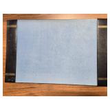 Wooden Desk with Drawer, Side Shelf, Chair, and Desk Pad - 46x24x30 Inches