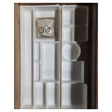 Wooden Desk with Drawer, Side Shelf, Chair, and Desk Pad - 46x24x30 Inches