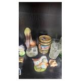 Vintage Animal Figurine and Trinket Collection