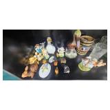 Vintage Animal Figurine and Trinket Collection