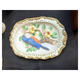 Vintage Bird Figurines, Decor Trays, and Duck Bookends Collection