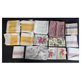 Assorted Kitchen Towel and Dishcloth Lot with Fruit and Chicken Designs