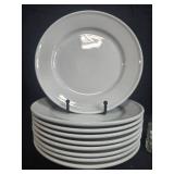 Williams-Sonoma Pantry Essentials Dinner Plates, Chicken Napkin Rings, Salt & Pepper Shakers, and Pastel Dish Set - display not inc