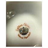 Collection of 6 Vintage Porcelain and Fine China Teacup and Saucer Sets Inc Rosina & Lefton