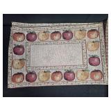 Assorted Decorative Place Mats and Fabric Pads Set