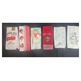 Collection of Assorted Kitchen and Holiday Towels