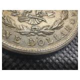 Three 1921 Morgan Silver Dollars - P-D-S.