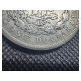 Three 1921 Morgan Silver Dollars - P-D-S.