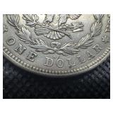 Three 1921 Morgan Silver Dollars - P-D-S.