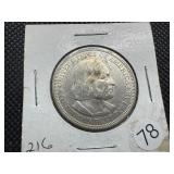 1892 Columbian Commem. Silver Half Dollar