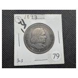1893 Columbian Commem. Silver Half Dollar