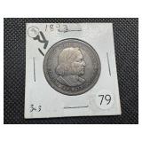1893 Columbian Commem. Silver Half Dollar