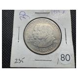 1923-S Monroe Commem. Silver Half Dollar