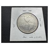 1923-S Monroe Commem. Silver Half Dollar