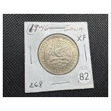 1946 Iowa Commem. Silver Half Dollar - Marked XF When Purchased -  Greysheet Wholesale Price for an XF40 is $65