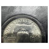 1953-D Brilliant Uncirculated Silver Franklin Half Dollar