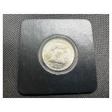 1958-D Brilliant Uncirculated Silver Franklin Half Dollar
