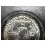 1958-D Brilliant Uncirculated Silver Franklin Half Dollar