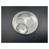 BU One Ounce .999 Silver Pan American  Round