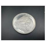 BU One Ounce .999 Silver Pan American  Round
