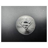 2016  BU One Ounce Silver  Canada Superman Coin