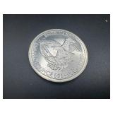 1984 BU 1 Oz. Silver Engelhard Prospector