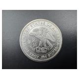 BU One Ounce .999 Silver Trade Unit Round