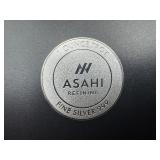BU One Ounce .999 Silver Asahi Refining Round