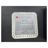 1991 Proof Canadian Commemorative Silver Dollar in Original Mint Box with COA